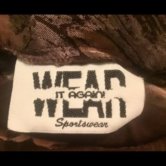 🎆SOLD 5 FOR $25 SILKY BROWN FLOWERED MAXI SKIRT - Picture 5 of 5